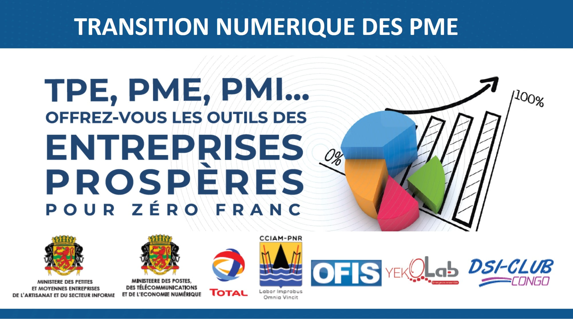 Où en sommes-nous du projet de transition numérique des PME congolaises, en janvier 2020 ?